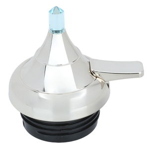 Al Saif Gallery Plastic Shahd Thermos Cover, 1 Liter - Silver product image 2