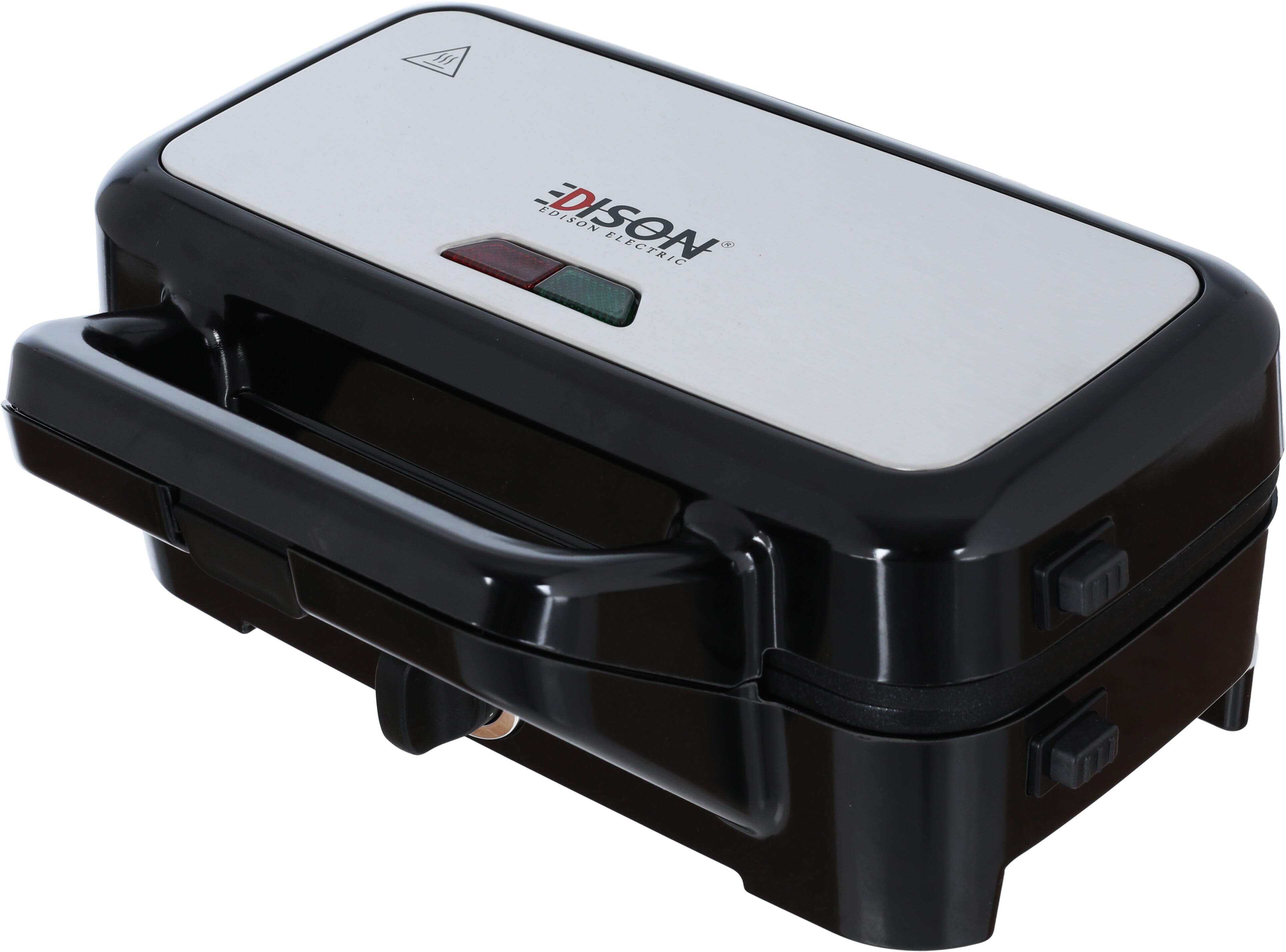 Edison Waffle Maker And Grill, 1200 Watt, 28 X 14 Cm - Black product image