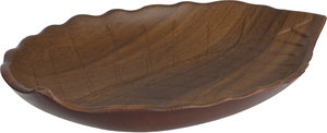 Al Saif Gallery Wooden Serving Dish, 30x22x4 cm - Wooden Brown product image