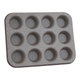 Back Chef Granite Mini Cupcake Pan, 25.5 x 19.5 x 2.1 cm, Rectangle, 12 Places - cappuccino product image 5