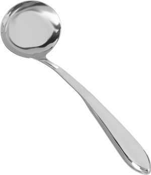 مغرفة طعام استيل السيف غاليري، 10×34 سم - فضي product image