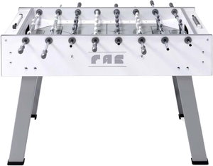 طاولة كرة قدم فاس، سطح لعب علوي، للجنسين، مقابض ناعمه مريحه - فضي product image