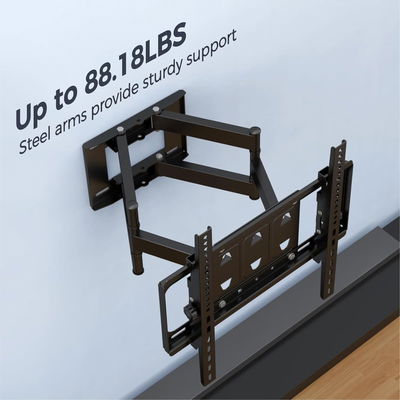 حامل تلفزيون حائط متحرك معدن فيسيو، 32-80 بوصة، VBM3285 - اسود product image 5