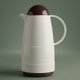 Rotpont thermos, 0.5 liters, glass inner container, plastic outer shell - white product image 1