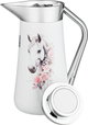 Al-Saif Gallery Al-Huda Stainless Steel Thermos, 0.7 Liter, Silver Handle, Self-Service, Push-Button - White product image 5