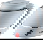 غلاية كهربائية سفاري إديسون، 500 مل، 550 واط، ZRY-070A/LG - رمادي فاتح product image 2