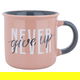Al Saif Gallery Porcelain Mug, 384ml, Hand Black - Pink product image 1