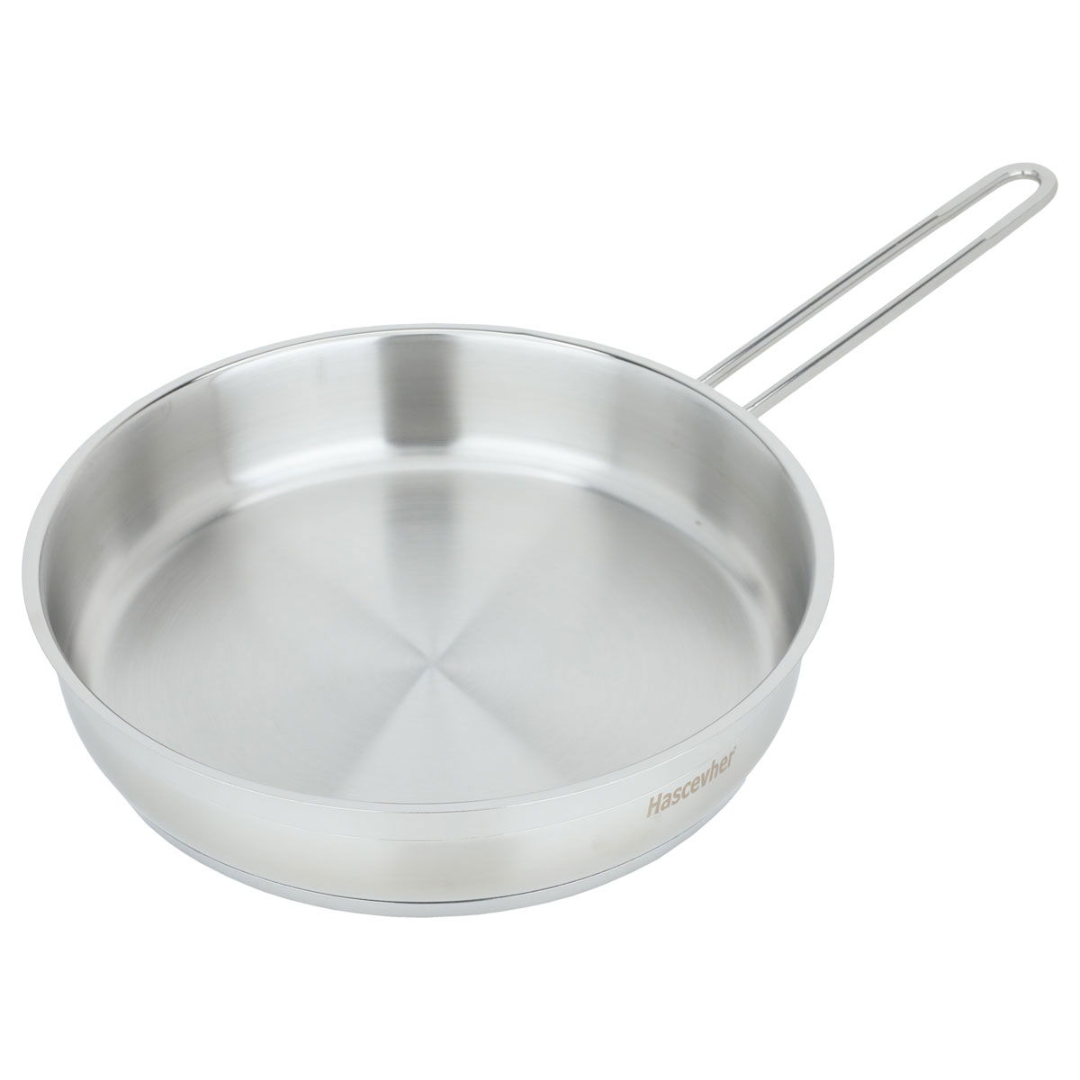 Al Saif Gallery Turkish steel frying pan, 0.6 x 26 cm, handle - silver product image 2