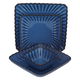 طقم سفرة بورسلان السيف غاليري، 24 قطعة - أزرق product image 1