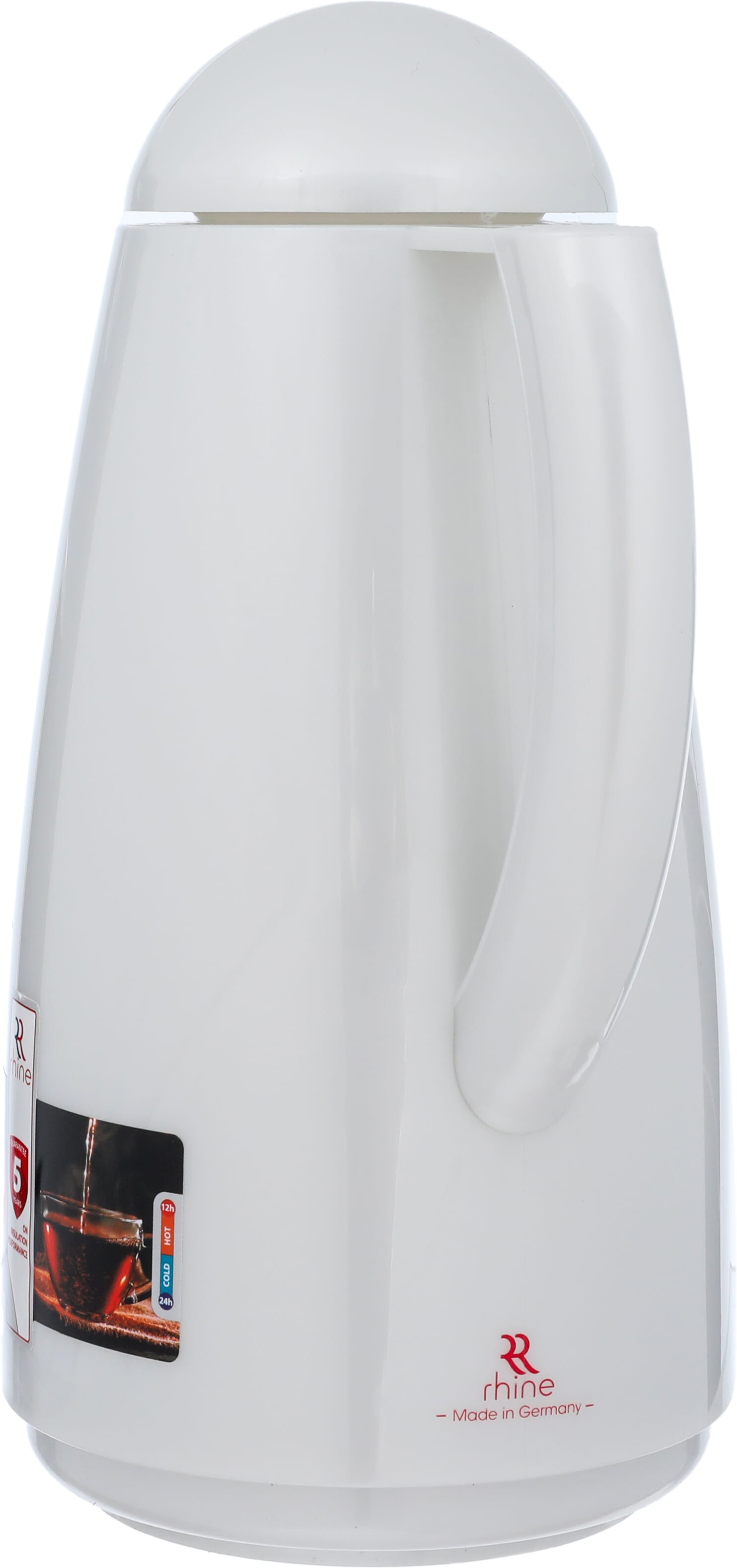 Alrhine Marcotec thermos, 1 liter, glass inner container, plastic outer shell - silver product image 2