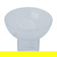 حامل شمع زجاج السيف غاليري، 14×14×9 سم، دائري - شفاف product image 2