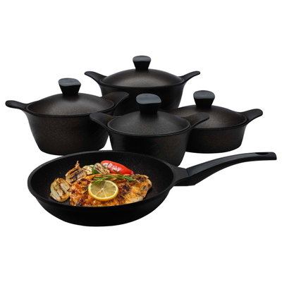 Tornado Granite Set, 9 Pieces - Brown product image 2