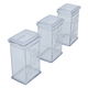 Al Saif Gallery Plastic Box Set, 500 Grams, 3 Pieces - Clear product image 2