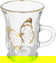 Al Saif Gallery Glass Cup Set, 6 Pieces, 200 Ml - Clear Gold product image 2