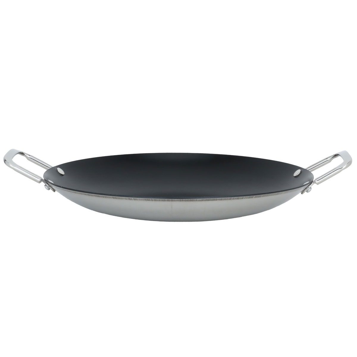 مقلاة تحميص استيل مطلي السيف غاليري، 32 سم، تركي - أسود product image 2