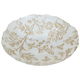 Al Saif Gallery Glass Serving Plate, 30X30X4 Cm - Gold product image 1
