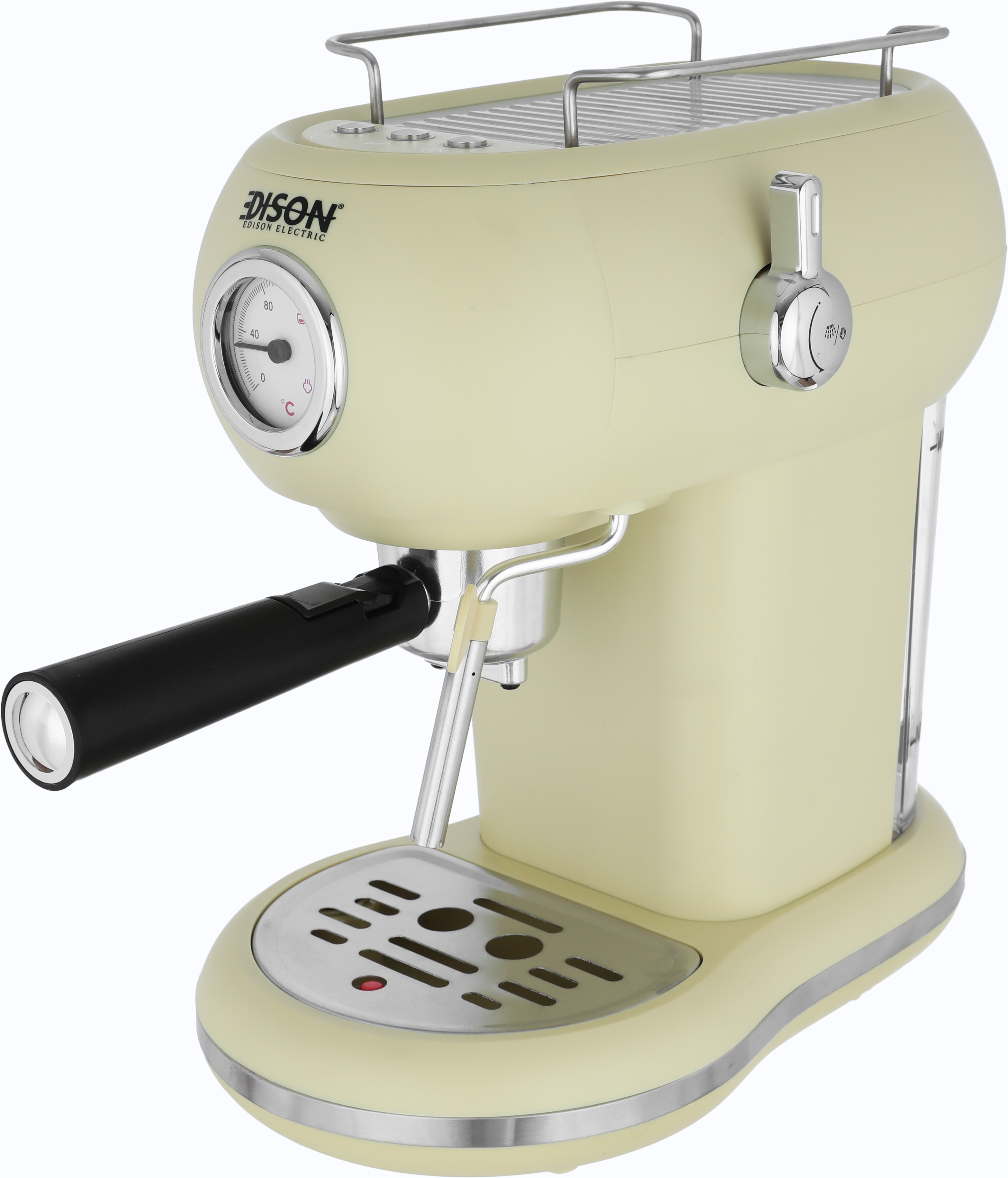 ماكينة اسبريسو إديسون، 1.2 لتر، 1100 واط - بيج فاتح product image