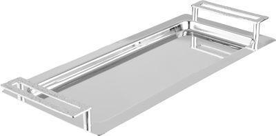 طوفرية تقديم ستانلس استيل السيف غاليري، 33×15 سم، مستطيل - فضي product image 2