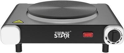 موقد سطح كهربائي ويننج ستار، 1 عين، 1500 واط، 5 مستويات، ST-9753 - اسود product image 4