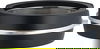 Al Saif Gallery Kanda 2 Case Set, 3 Pieces, Steel Inner Case, Oval - Black Silver product image 4