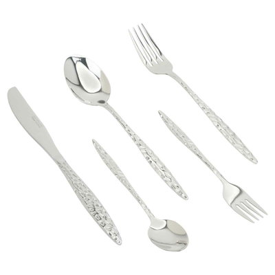 طقم ادوات مائدة استيل السيف غاليري، 30 قطعة، منقوش - فضي product image 1