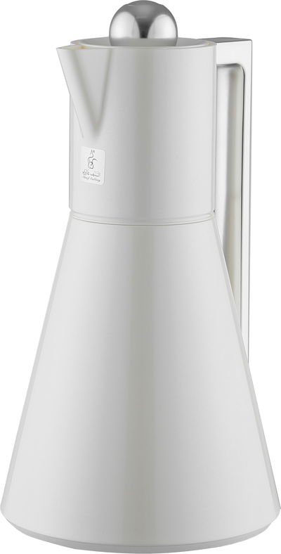 ترمس لينا افريست، 1 لتر، خامة داخلية زجاج، غطاء ضغاط، يد فضي - لؤلؤي product image 2