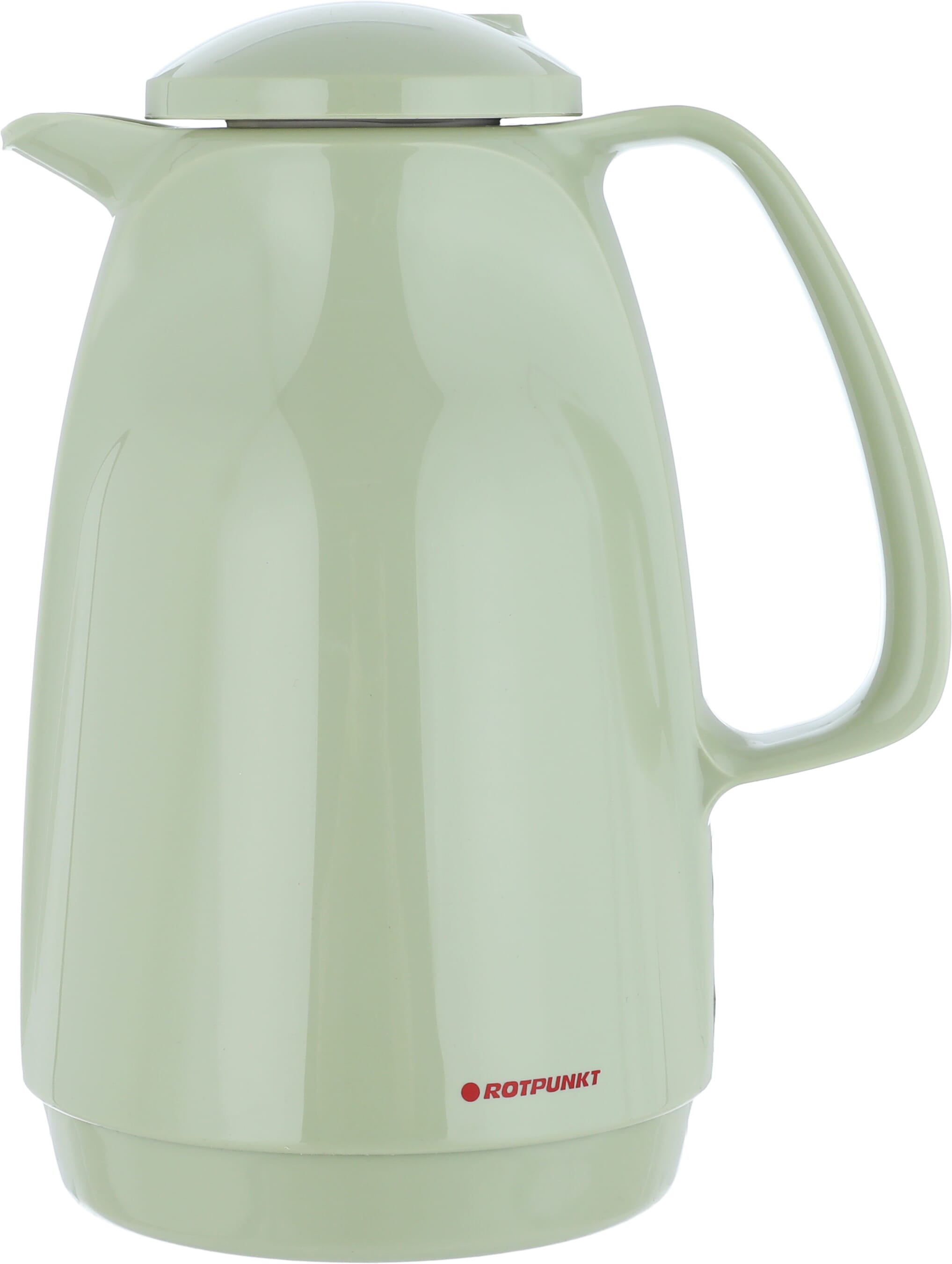 Rotpont thermos, 1 liter, glass inner container, plastic outer shell - green product image