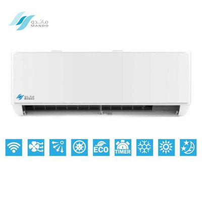 مكيف سبيليت ماندو، 12300 وحدة تبريد، بارد/حار، تحكم ذكي، F24TP-12HT - ابيض product image 2