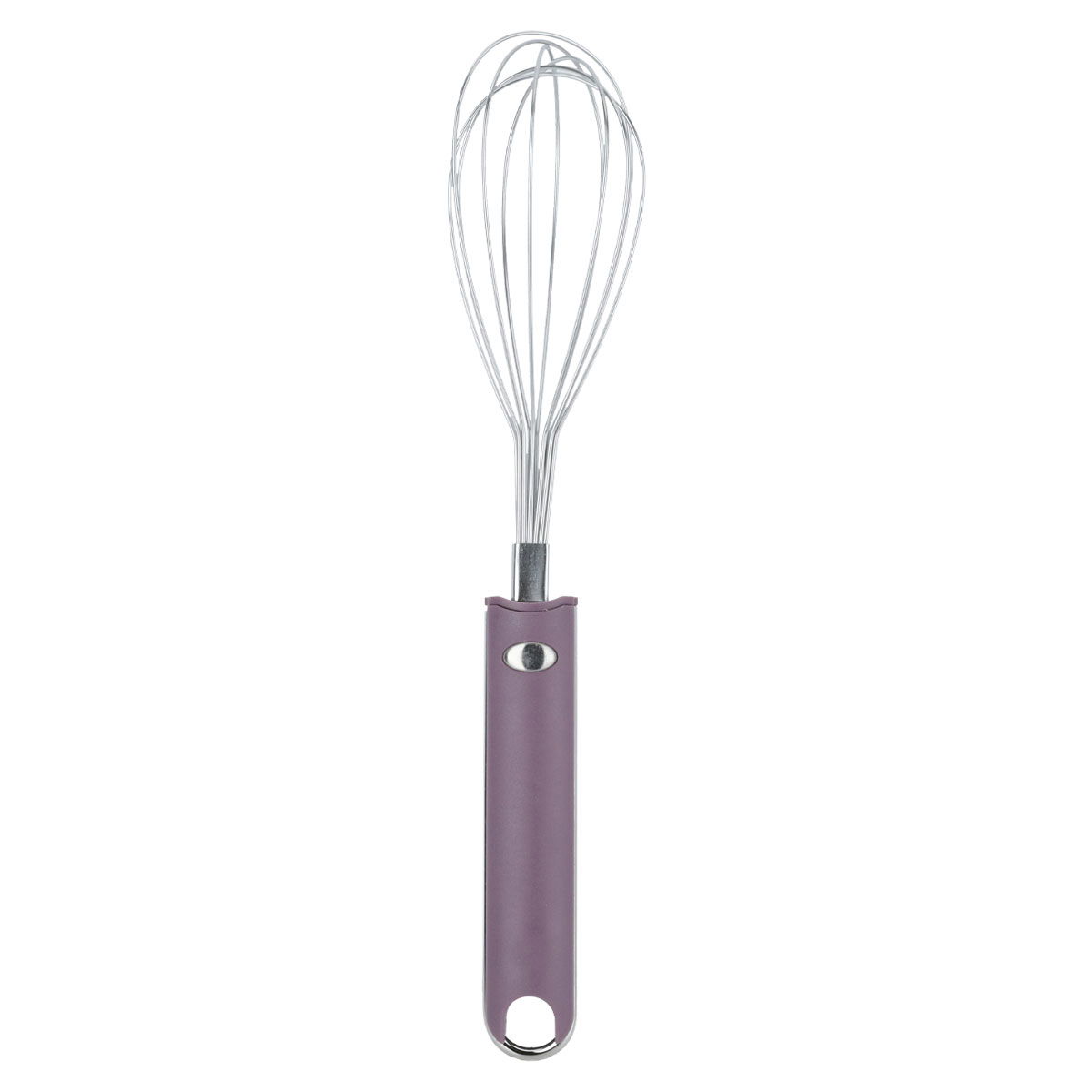 Al Saif Gallery steel whisk, with plastic handle - purple product image