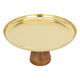 Al Saif Gallery Steel Cake Stand, 30X30X17 Cm - Gold product image 1