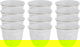 Al Saif Gallery Saudi Arabian Coffee Cup Set, Porcelain, Saif Gallery, 100 ml, 12 Pieces - White product image 1