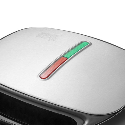 صانع ساندوتش ستانلس ستيل ويننج ستار، 800 واط، متعدد الوظائف، ST-9450 - اسود product image 7