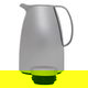 Al Saif Gallery Lima thermos, 1 liter, compressor, thermal glass inner container, plastic outer shell - silver product image 2