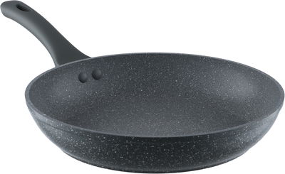 Rocky Granite Cookware Set with Glass Lid, 9 Pieces - Grey product image 6
