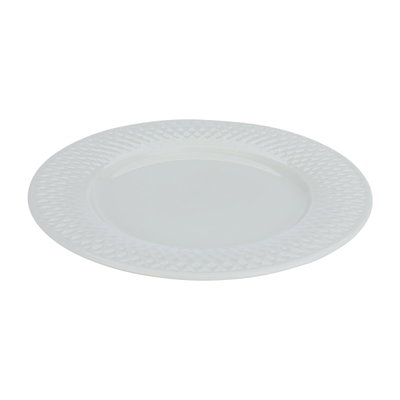 صحن مسطح بورسلان السيف غاليري، 17.5سم، دائري - أبيض product image 3