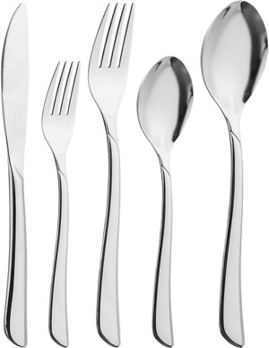 طقم ملاعق استيل السيف غاليري، 36 قطعة - فضي product image