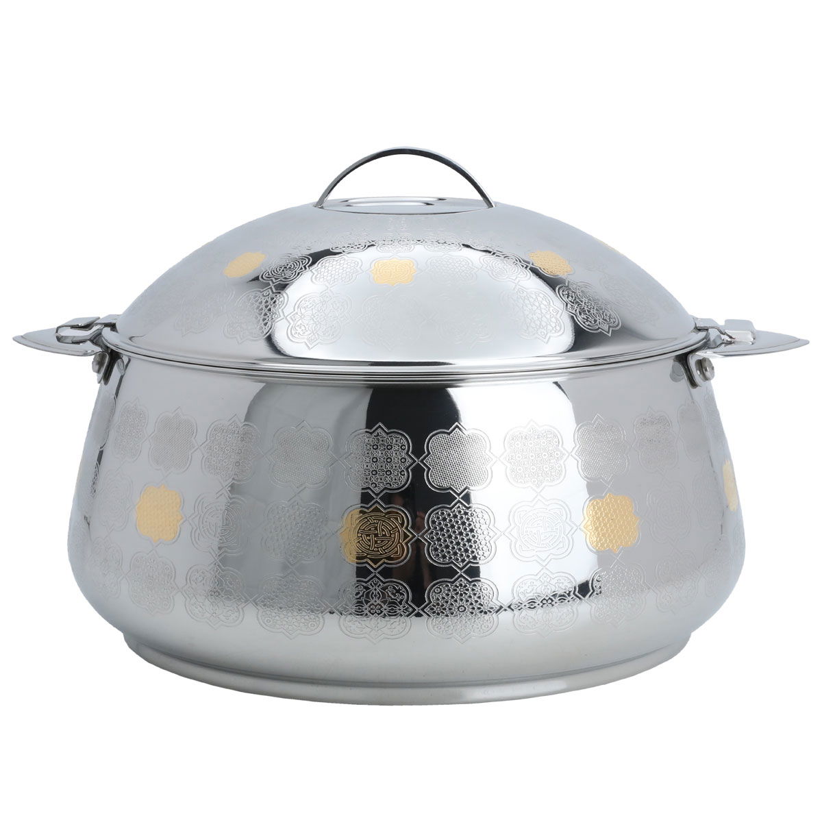 Al Saif Gallery Steel Food Container, 3.5 Liters - Silver product image
