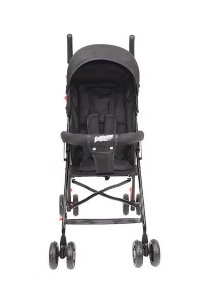 عربة اطفال قابلة للطي فان مومنت، مظلة قابلة للتعديل - اسود product image 2