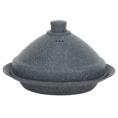 طاجن جرانيت بغطاء السيف غاليري، 26 سم، تركي - رمادي product image 2