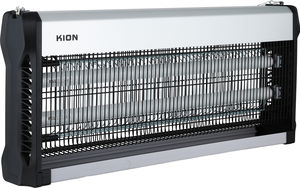 صاعق حشرات كيون، 65x10x28 سم، 40 واط، 150 متر مربع، KIK/1003 - أسود فضي product image 2