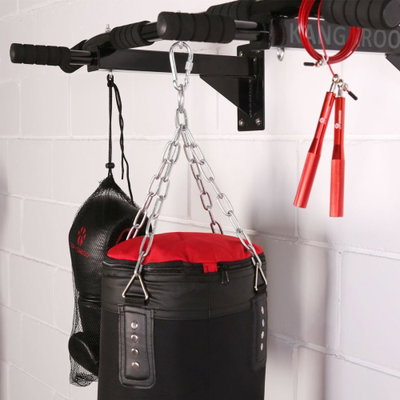 Kangaroo 11151515542 Sports Boxing Set, 4 Pieces - Black Red product image 2