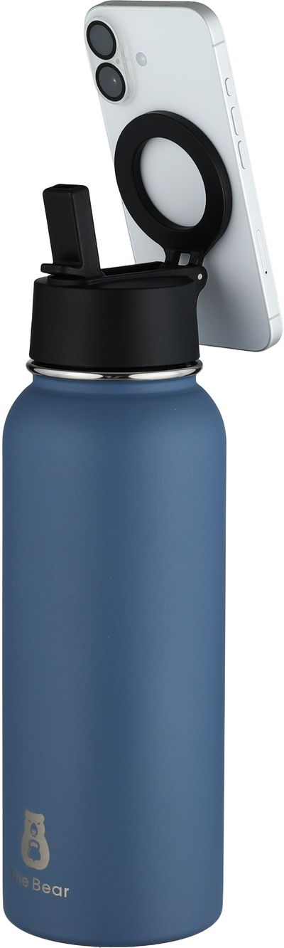 كوب حافظ للحرارة ستانلس استيل ذا بير، 1.2 لتر- أزرق product image 5