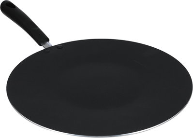 طاوة تيفلون مستر كوك، 32 سم، مسطحه، بيد اسود - احمر product image 3