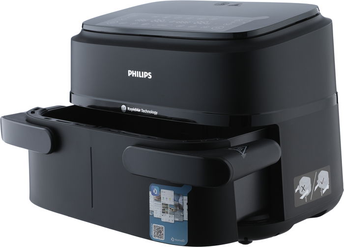 قلاية هوائية فيليبس، 2450 واط، 7.1 لتر، 7 وظائف، NA150/00 - أسود product image 3