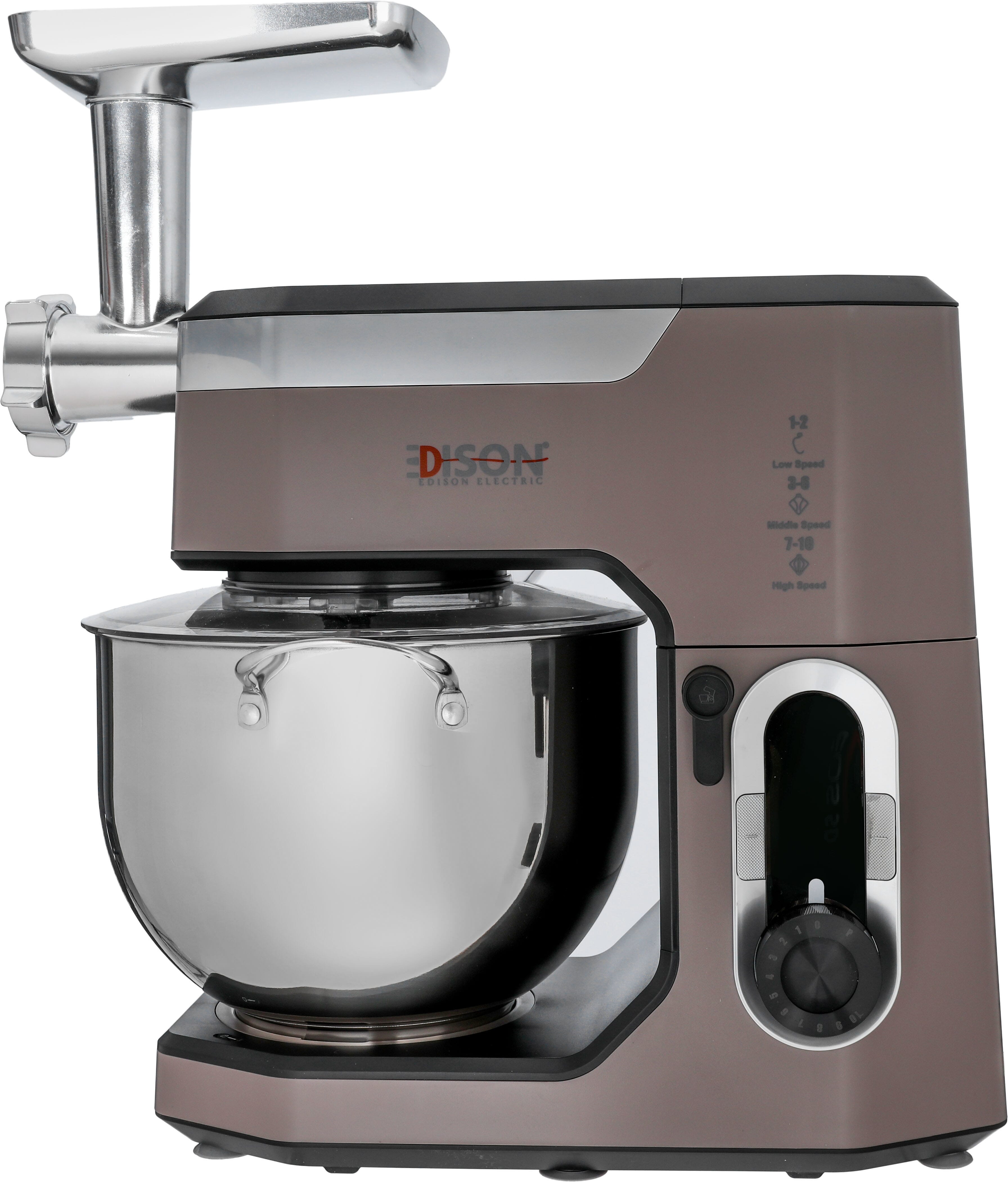Edison Kneading Machines, Professional, 4×1, 10 Litres, 2000 Watts - Cappuccino product image 1