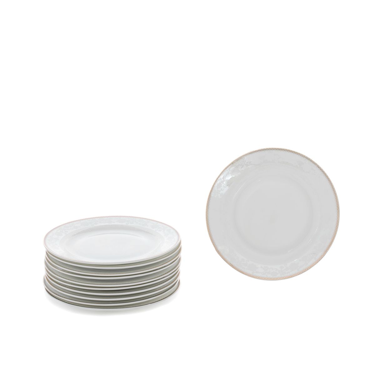 طقم سفرة بورسلان السيف غاليري، 86 قطعة - ابيض product image 7