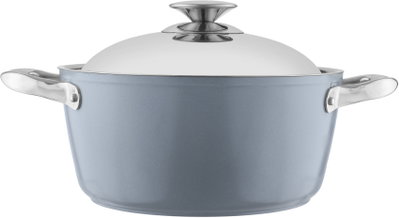 SAFLON Aluminum Cookware Set, 10 Pieces - Light Grey product image 6
