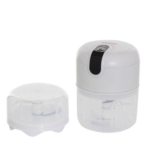Edison Portable Chopper, 2 Bowls, 200-100Ml, 37W - White product image 2
