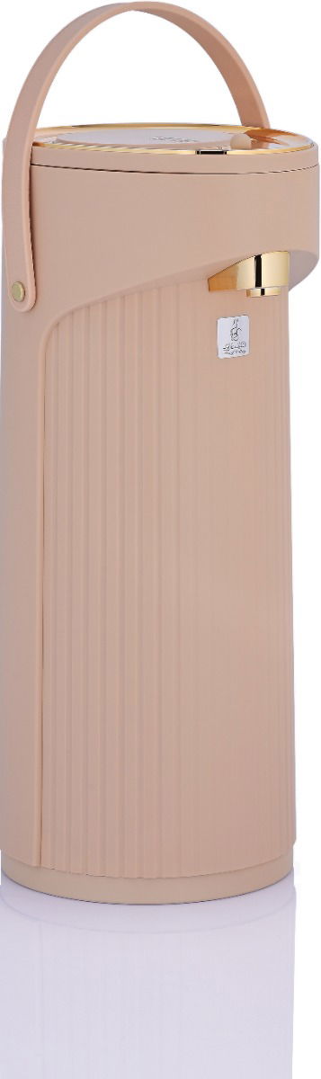 Good Glory Thermos, 2.2 liters, glass inner container, plastic outer shell - golden beige product image
