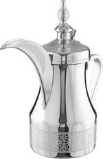 دلة قهوة استيل السيف غاليري، 1.4 لتر، نقش اسلامي - فضي product image 3
